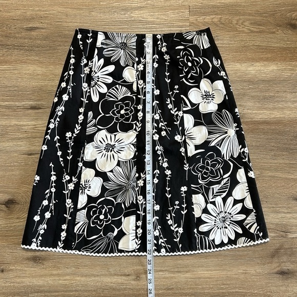 GRACE ELEMENTS Black and White Skirt - Picture 4 of 9